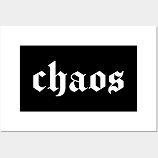 chaos Posters and Art